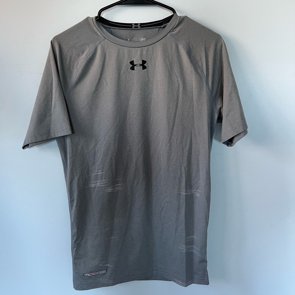 Under Armour Men's Charcoal Short Sleeve Tee